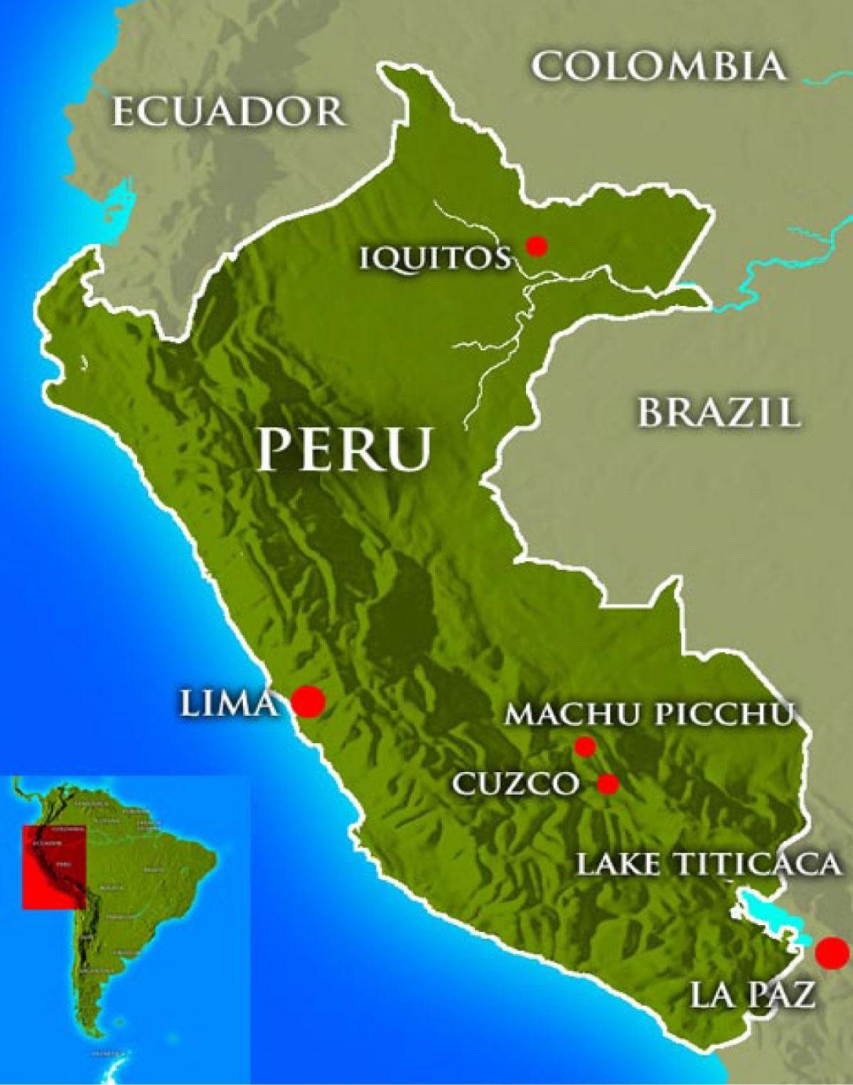 Mapa kapitala perua