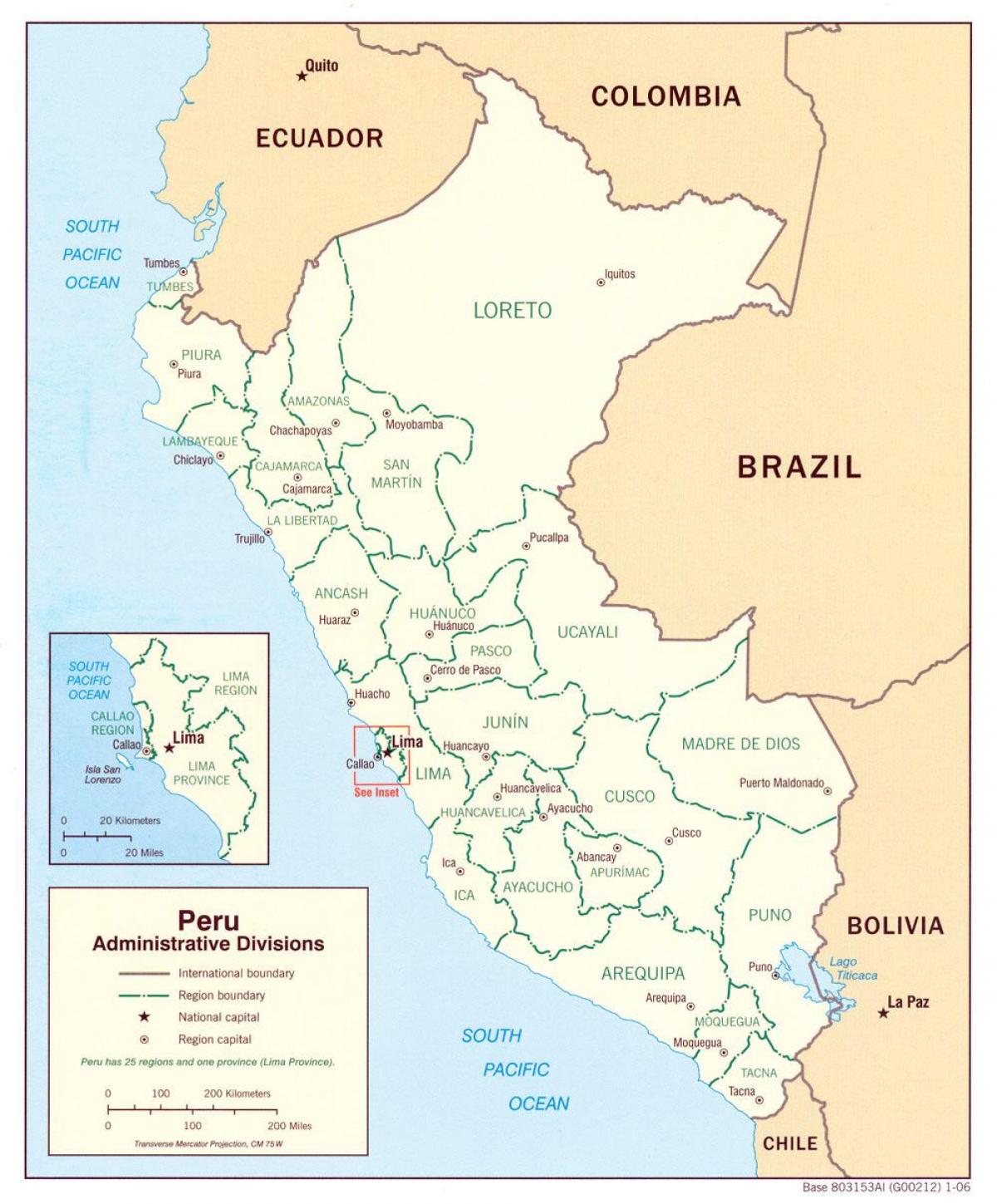 Mapa Lima tehnologija centru